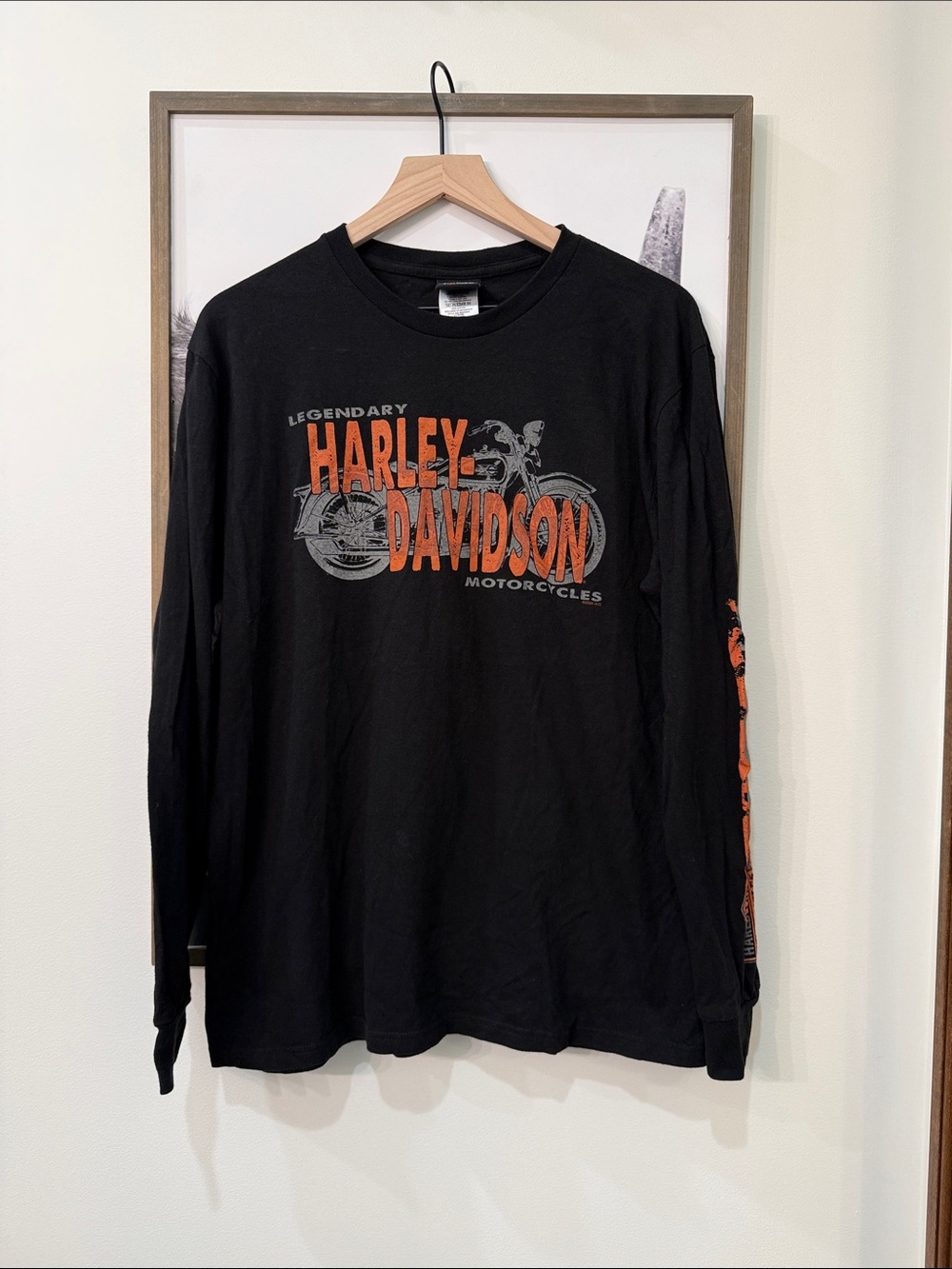 🏍️🧡 Harley-Davidson Long Sleeve T-Shirt
